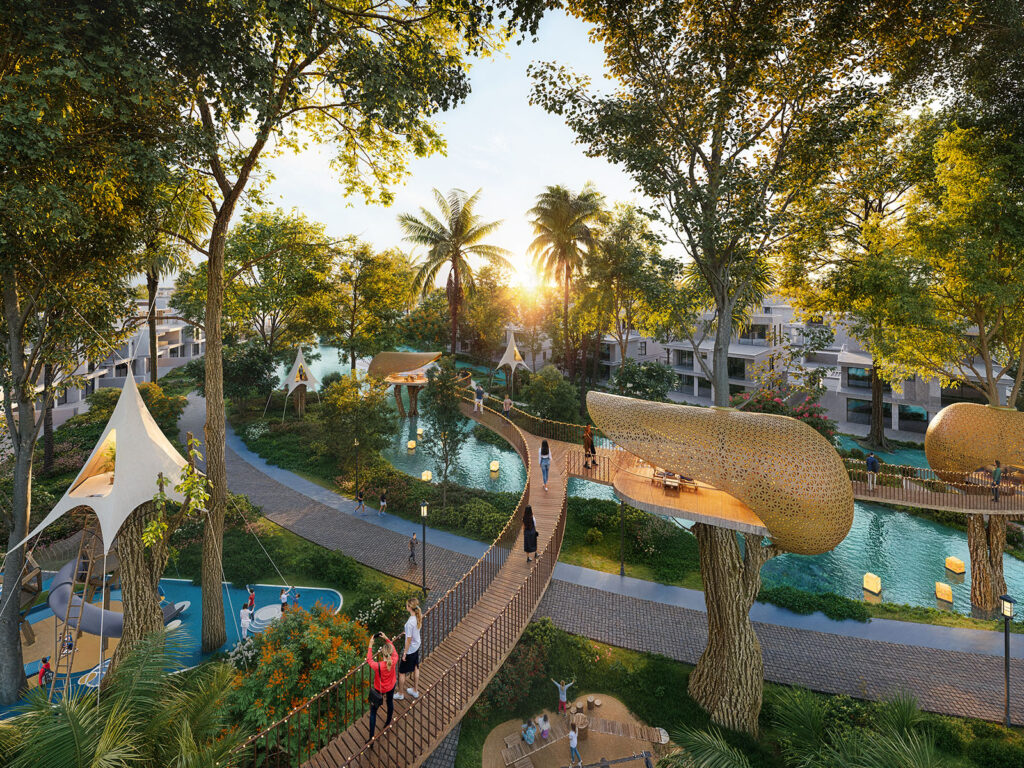 DAMAC Islands 2 Amenities 05 SKY WOODS ADVENTURE