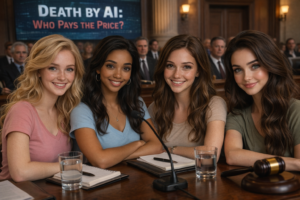 The Jury Experience – Death by AI: Who Pays the Price?: A courtroom like you’ve never seen before. A verdict the world isn’t ready for. 🤖⚖️