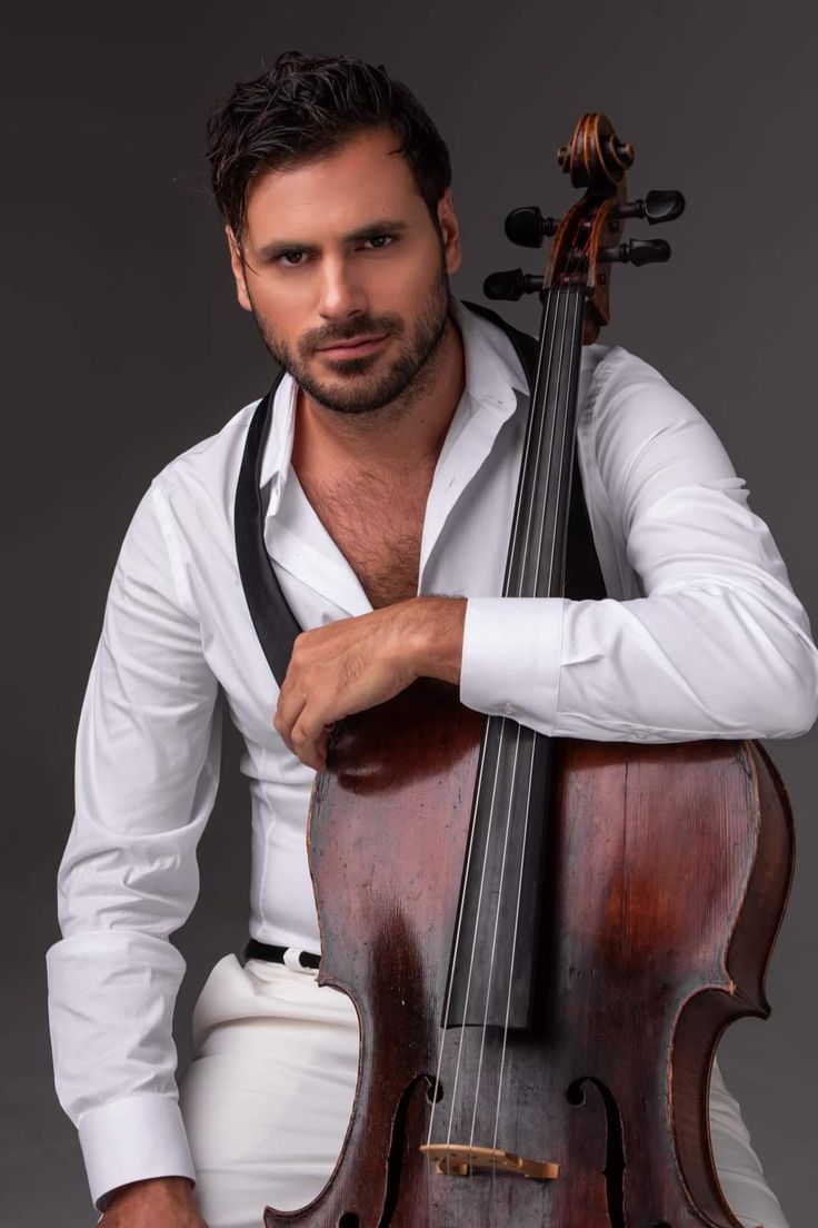 HAUSER Live Abu Dhabi 2026 performing on stage with cello at Etihad Arena