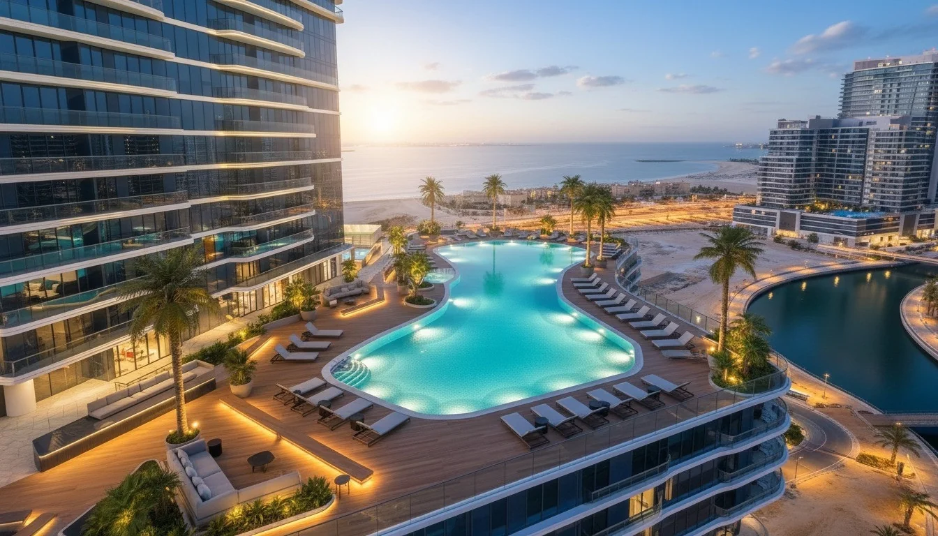 Radiant Waves Al Reem, Radiant Real Estate, Apartments with Kitchen Appliances, Shams Abu Dhabi Properties, Duplexes Al Reem Island