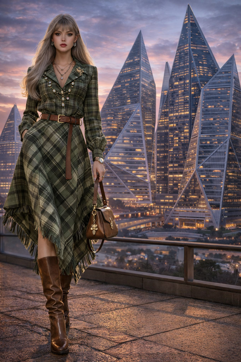 Architectural enthusiast exploring the most famous triangular buildings and wedge-shaped skyscrapers around the world