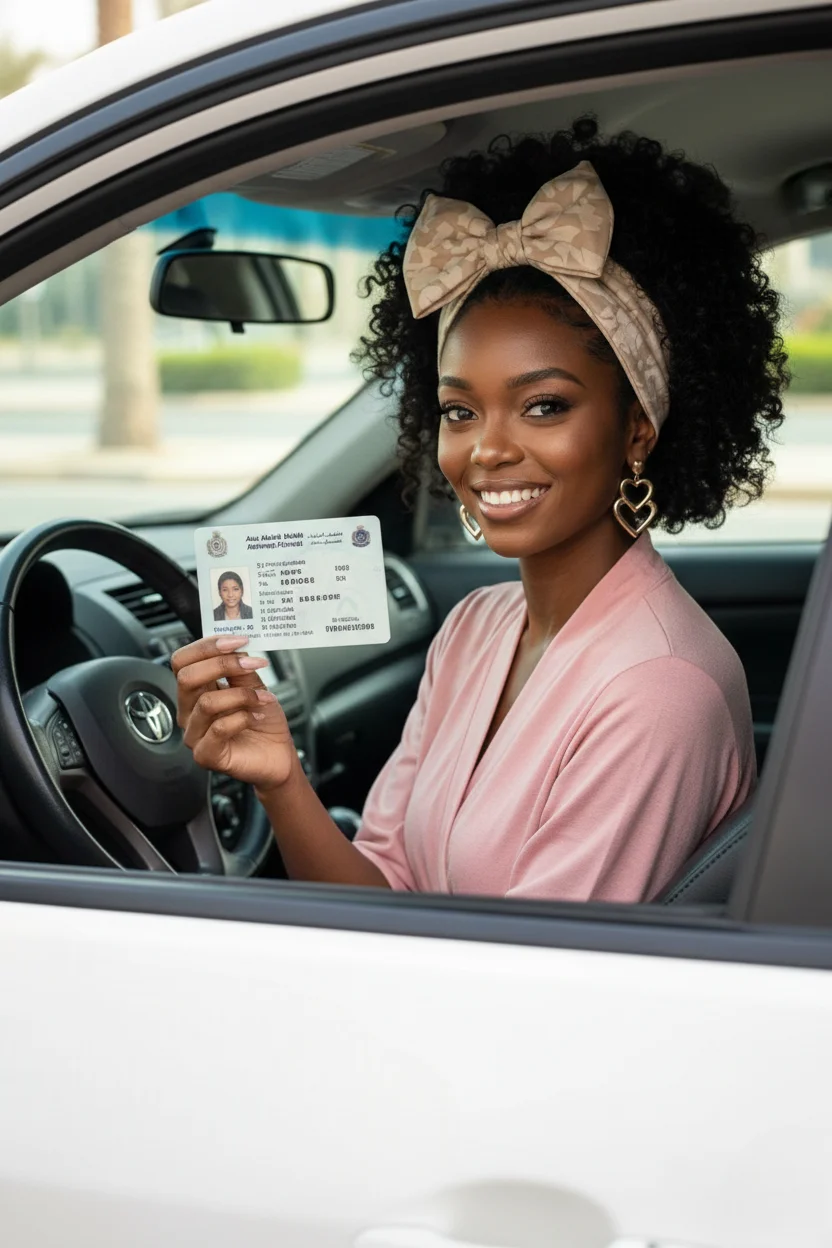 Driving License in Abu Dhabi 2026.